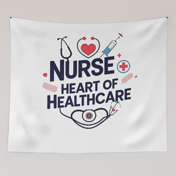 Item preview, Nurse – Heart of Healthcare | T-Shirt Gift for Nurses designed and sold by RAKO13.