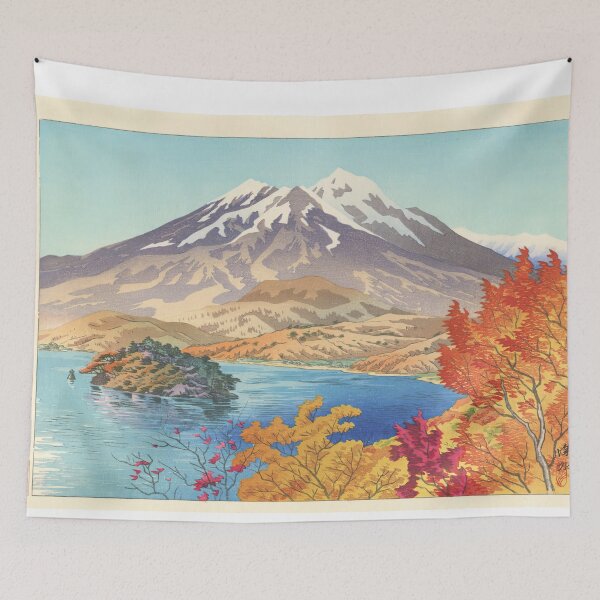 Item preview, Shinsui Itō – Autumn by Lake Mojiri, from the series Ten Sights of Shinano designed and sold by TeeARTHY.