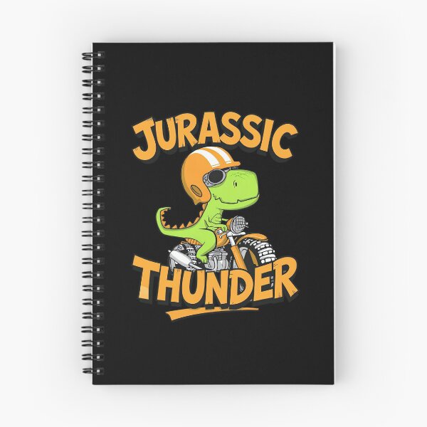 Item preview, Jurassic Thunder – Cool Dino Biker Cartoon designed and sold by TastefulDesigns.