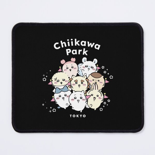 Item preview, Chiikawa and Friends - White | Park Hachiware Usagi Momonga momo Rakko Kurimanju Shisa Furuhonya | Cute Kawaii Characters Bear Cat Rabbit  designed and sold by OllieMolley.