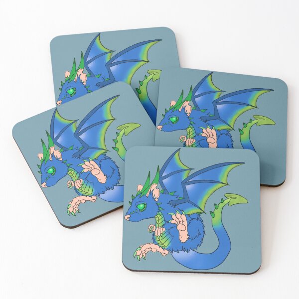 Item preview, RatDrag Blue Green designed and sold by Rats Nest.