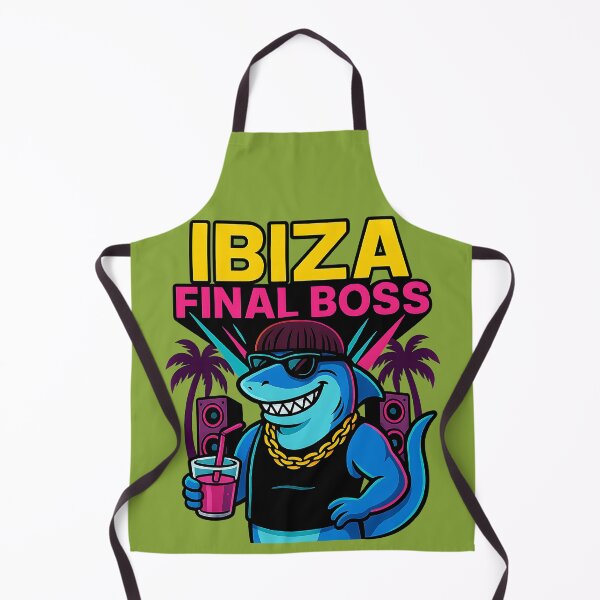 Item preview, Ibiza Final Boss – Shark Edition designed and sold by FunnySignalStudio.