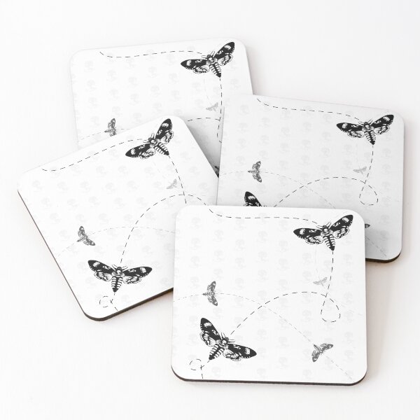 Item preview, Death-Head Moth in Flight designed and sold by PickledPetunia.