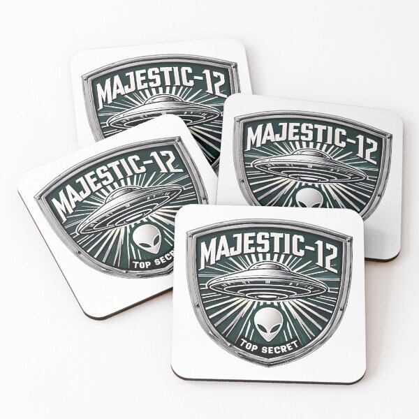 Item preview, Majestic-12 — Top Secret UFO Program Emblem designed and sold by Truth Designs.