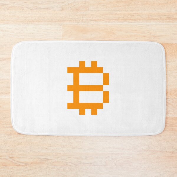 Item preview, Pixel Art Bitcoin B Symbol – Crypto Digital Art designed and sold by CyberRex.