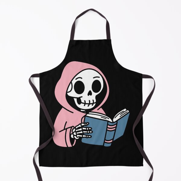 Item preview, Reading Halloween Bookish Spooky Skeleton designed and sold by KWZCreates.
