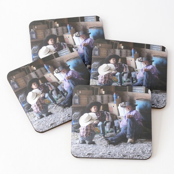 Item preview, Two Generations of Cowboys designed and sold by Brenda's Images.