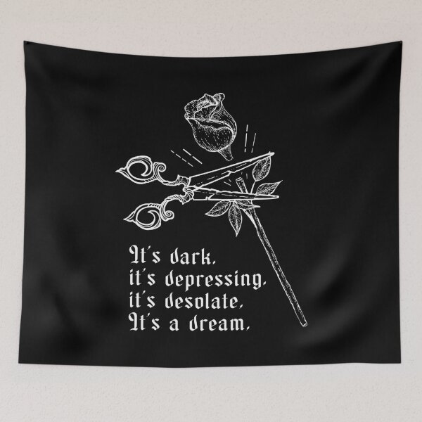 Item preview, It's dark, It's depressing, It's desolate. It's a dream.  designed and sold by witchlingart.