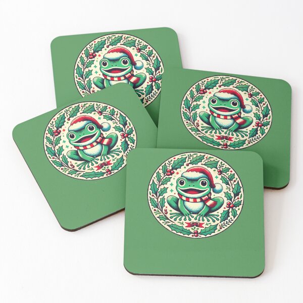 Item preview, Christmas Froggy Holiday Cheer designed and sold by FrictionMaxxing.