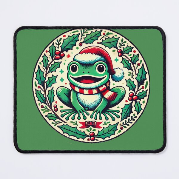 Item preview, Christmas Froggy Holiday Cheer designed and sold by FrictionMaxxing.