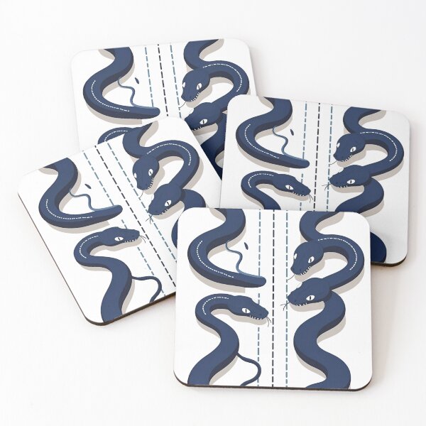 Item preview, Parallel Snakes Walking the Same Path designed and sold by Binkwaves.