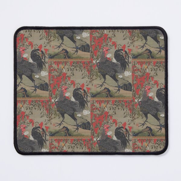Item preview,  Black Rooster by Itō Jakuchū designed and sold by TeeARTHY.