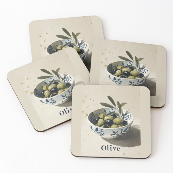 Item preview, Olives Bowl  designed and sold by StudioRedKoala.