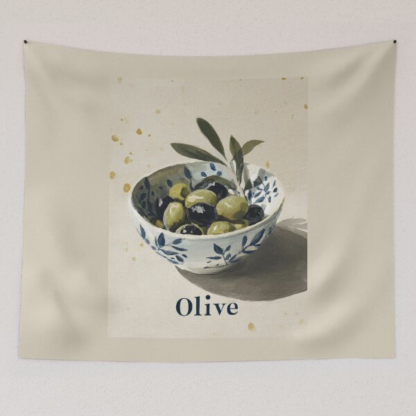 Item preview, Olives Bowl  designed and sold by StudioRedKoala.