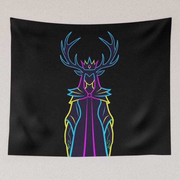 Item preview, Neon Deer Skull – Yellowjackets Inspired designed and sold by Pontoart.