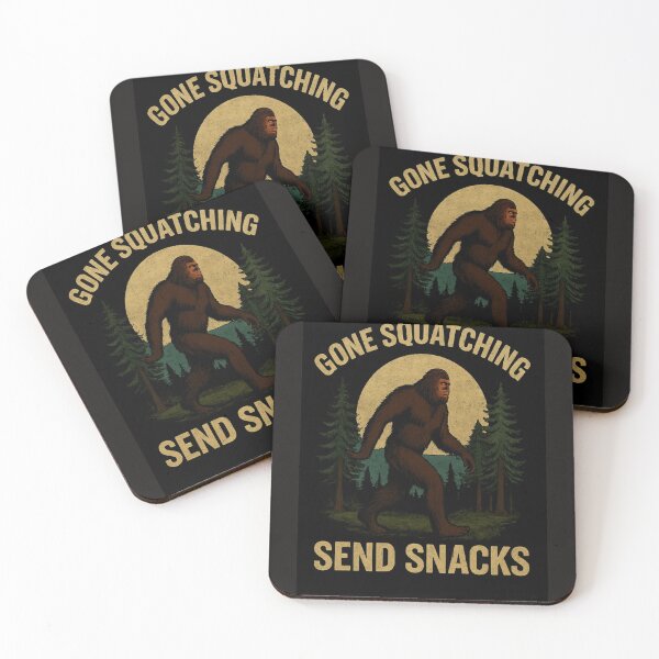 Item preview, Gone Squatching – Cryptid Collector’s Bigfoot Design   designed and sold by Gazmerch.