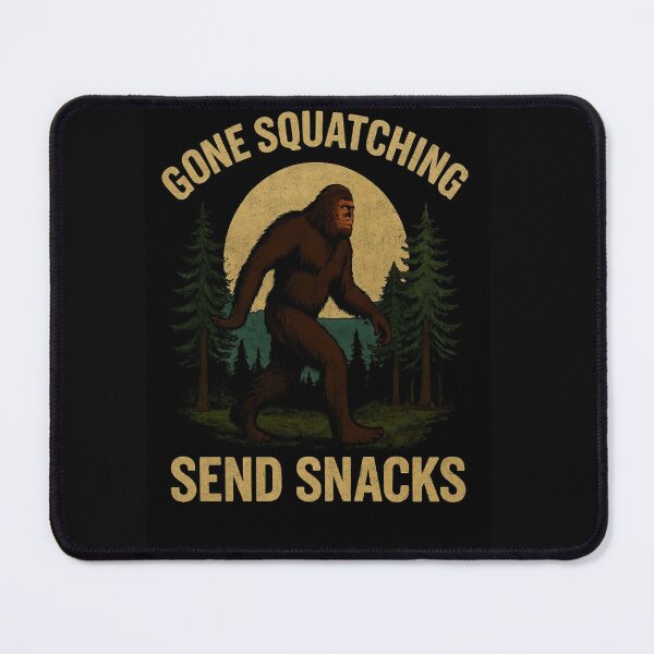 Item preview, Gone Squatching – Cryptid Collector’s Bigfoot Design designed and sold by Gazmerch.