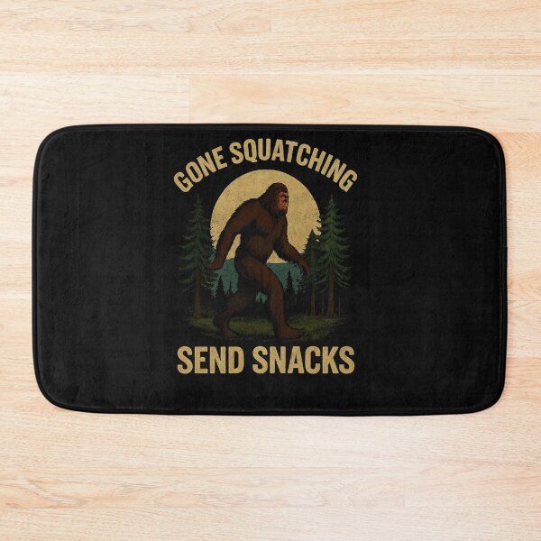Item preview, Gone Squatching – Cryptid Collector’s Bigfoot Design   designed and sold by Gazmerch.
