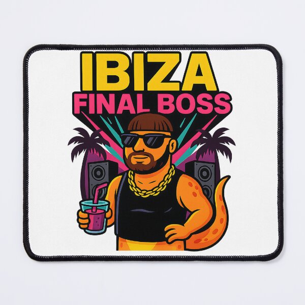 Item preview, Ibiza Final Boss – Leopard Gecko Edition designed and sold by FunnySignalStudio.