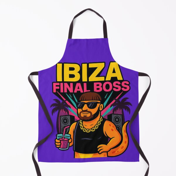 Item preview, Ibiza Final Boss – Leopard Gecko Edition designed and sold by FunnySignalStudio.
