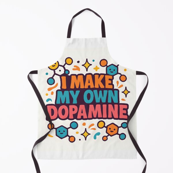 Item preview, I Make My Own Dopamine — Funny Neurodivergent Pride Design designed and sold by WhisperFrame.