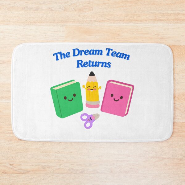 Item preview, The Dream Team Returns – Funny School T-Shirt with Pencil and Notebook designed and sold by LiliDedula.