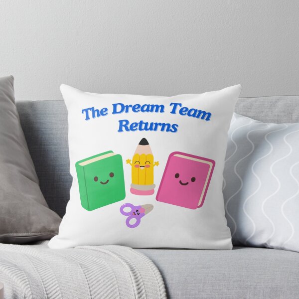 Item preview, The Dream Team Returns – Funny School T-Shirt with Pencil and Notebook designed and sold by LiliDedula.