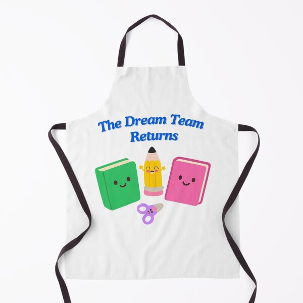 Item preview, The Dream Team Returns – Funny School T-Shirt with Pencil and Notebook designed and sold by LiliDedula.