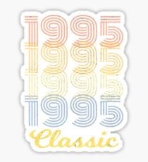Born 1995 Vintage Sticker