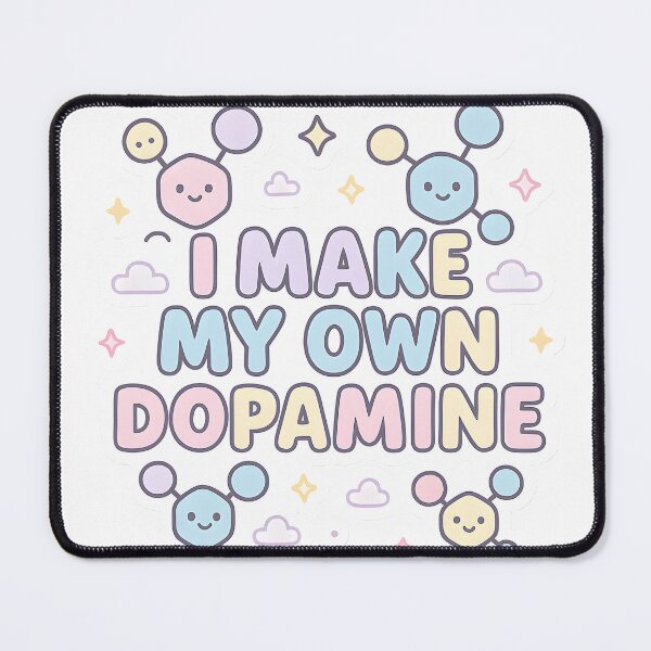 Item preview, I Make My Own Dopamine — Cute Pastel Kawaii Neurodivergent Design designed and sold by WhisperFrame.