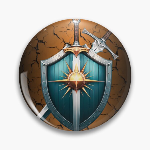 Item preview, Sword and shield designed and sold by maistendencias.