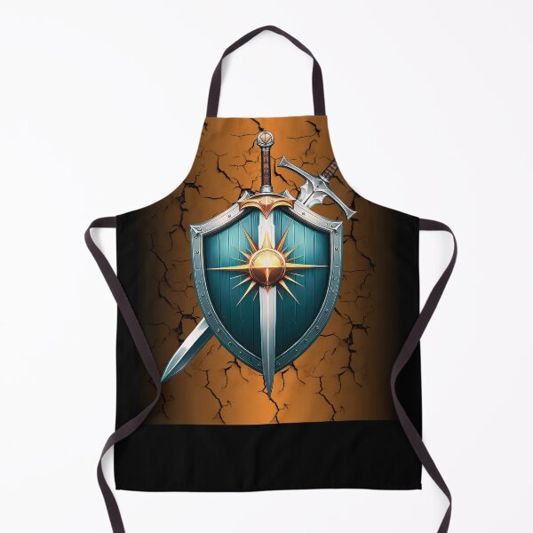 Item preview, Sword and shield designed and sold by maistendencias.