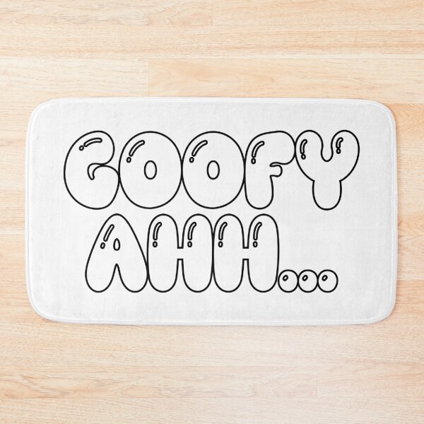 Item preview, goofy ahh... (white) designed and sold by Aesthetic Crew.