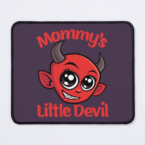 Item preview, Cute Mommy's Little Devil Cartoon Design designed and sold by fizzgig.