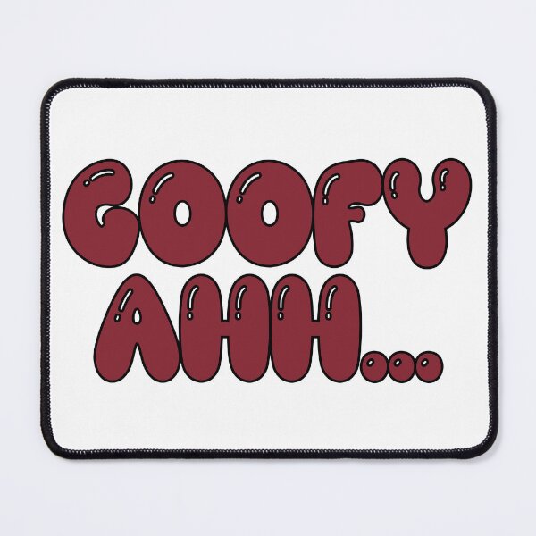 Item preview, goofy ahh... (dark red) designed and sold by Aesthetic Crew.