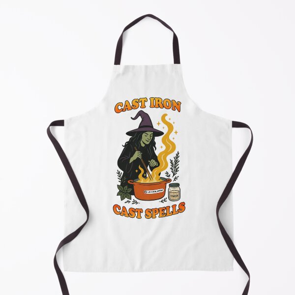 Item preview, Cast Iron Cast Spells – Le Creuset Kitchen Witch Magic designed and sold by TheDisloyalists.