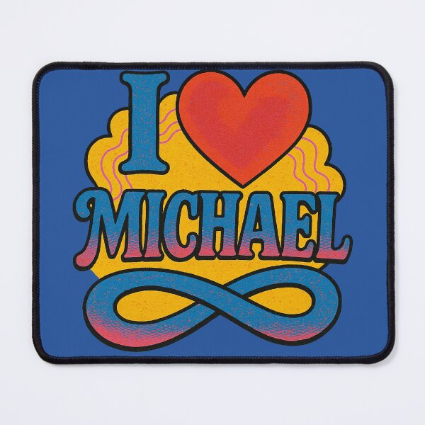 Item preview, I Love Michael Heart Design designed and sold by FrictionMaxxing.