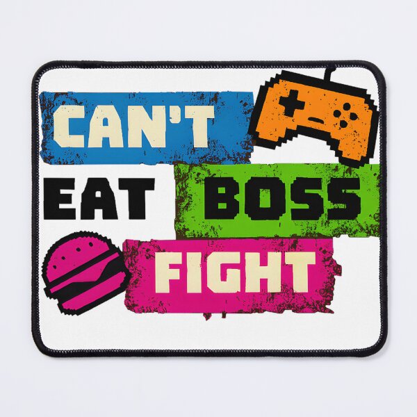 Item preview, Boss Fight Snack Break Art | Funny Gamer Motivation Digital Download designed and sold by AnnDesignStudio.