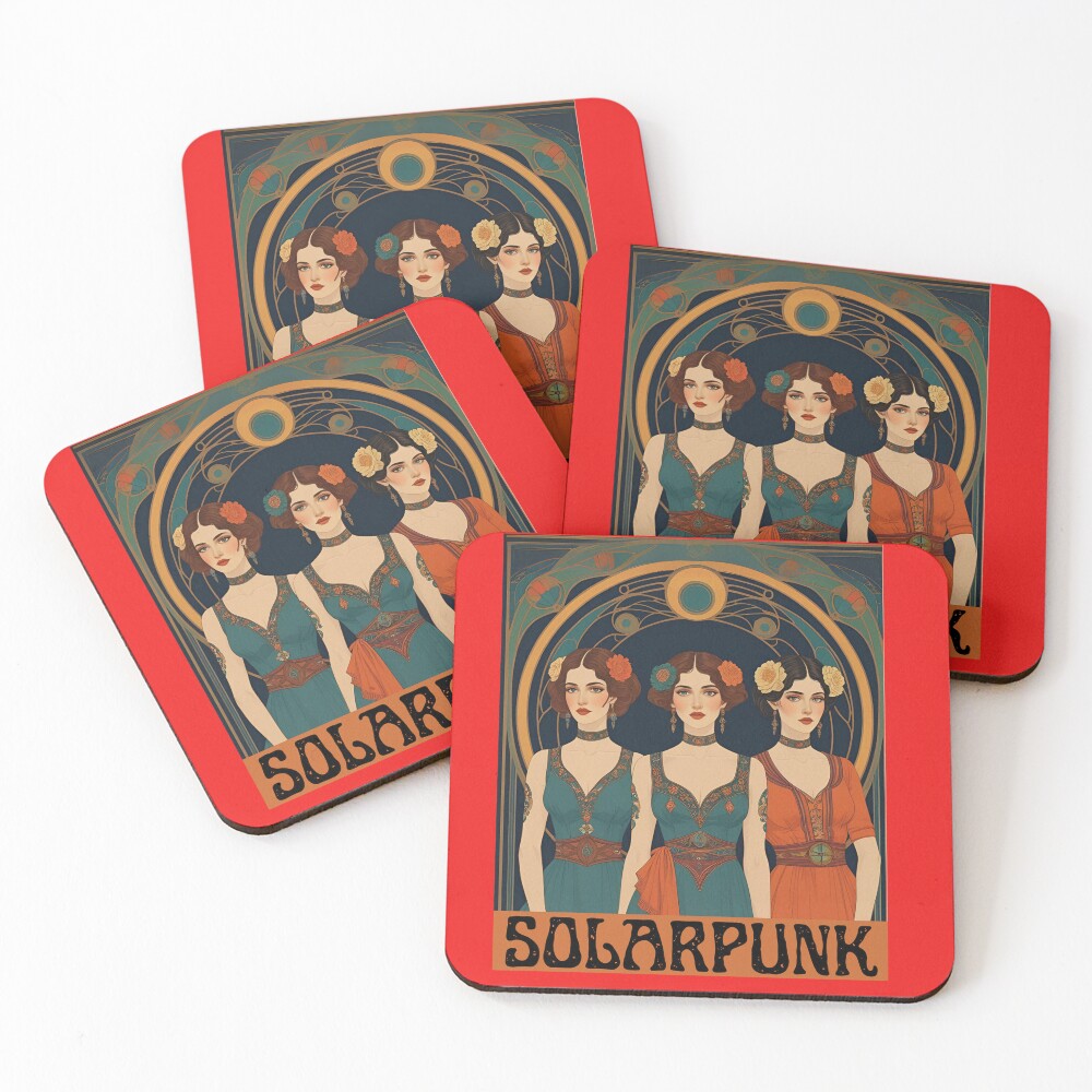 Item preview, Coasters (Set of 4) designed and sold by ReFuture.