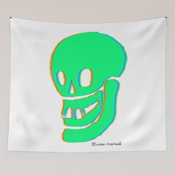 Item preview, skull designed and sold by Diego Manuel Rodriguez.