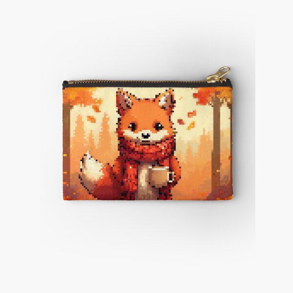 Item preview, Cozy Autumn Fox (Pixel Art) designed and sold by krekerart.