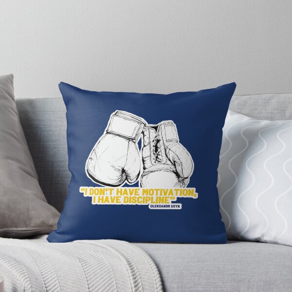Item preview, "I don't have motivation, I have discipline."  - Oleksandr Usyk, Heavyweight Boxing Champion. designed and sold by Art-for-World.