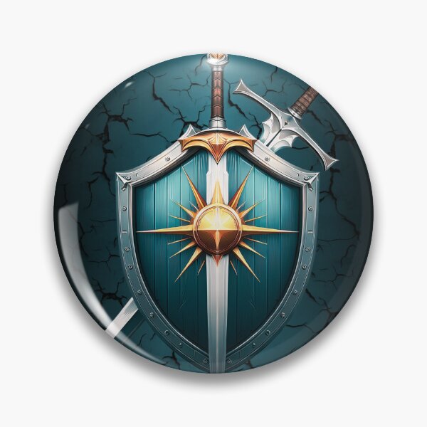 Item preview, Sword and shield designed and sold by maistendencias.