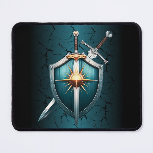 Item preview, Sword and shield designed and sold by maistendencias.