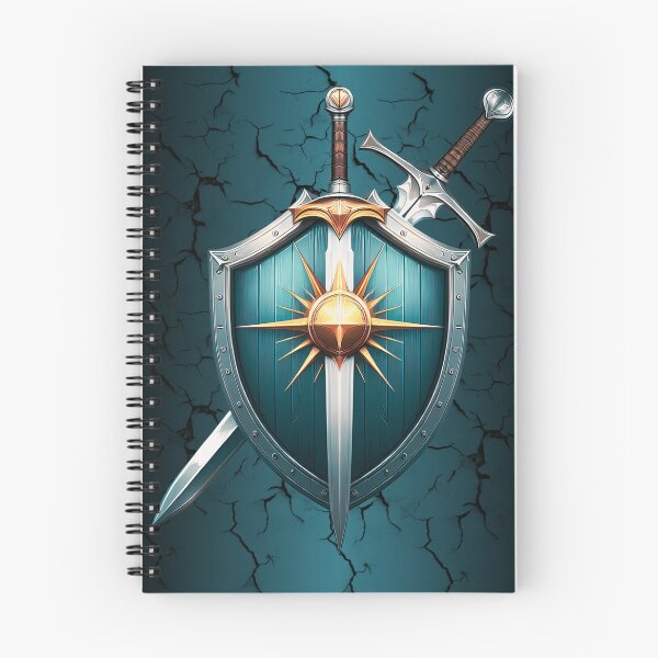 Item preview, Sword and shield designed and sold by maistendencias.