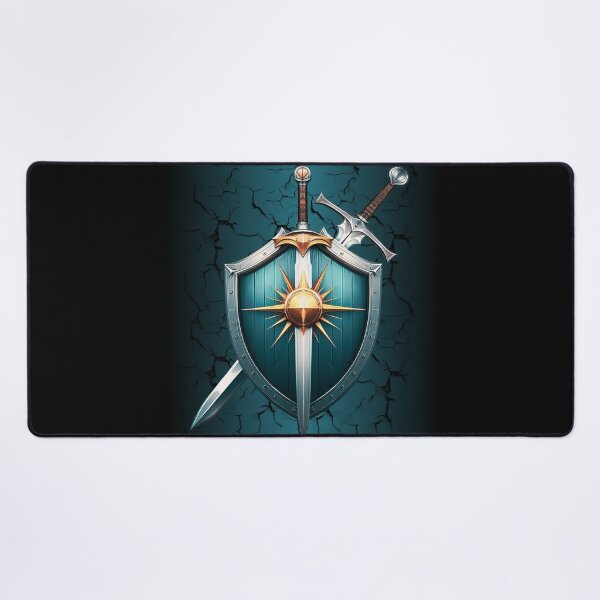 Item preview, Sword and shield designed and sold by maistendencias.