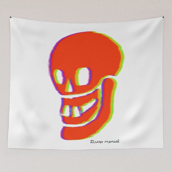 Item preview, skull designed and sold by Diego Manuel Rodriguez.