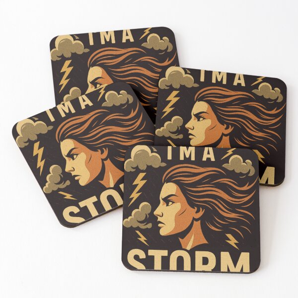 Item preview, I'm not a girl, I'm a storm with a skin designed and sold by Cotton Mine.