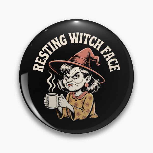 Item preview, Resting Witch Face designed and sold by theartfulaspie.
