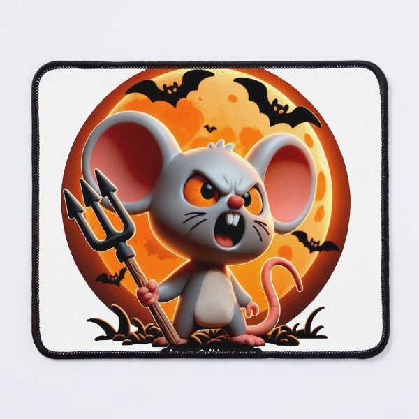 Item preview, Angry Mouse Halloween Scream designed and sold by Angry Critters.